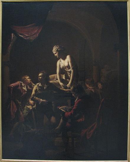 Joseph Wright Wright of Derby, Academy oil painting image